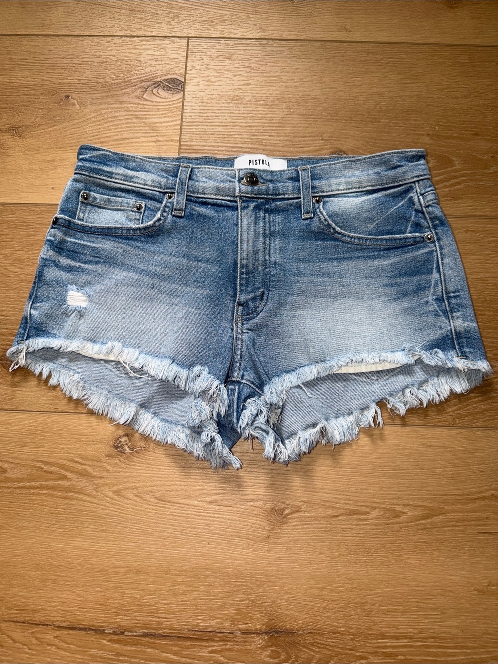 Pistola Gigi Jean Shorts in About Last Night